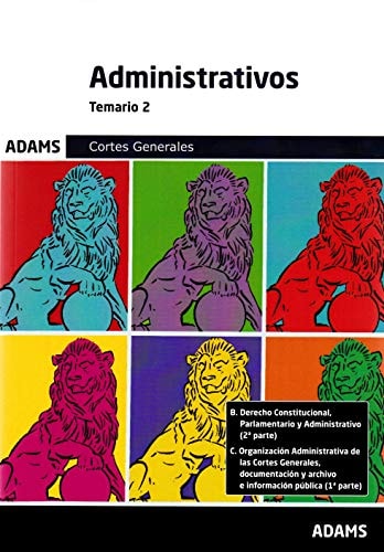 Temario 2 Administrativos Cortes Generales