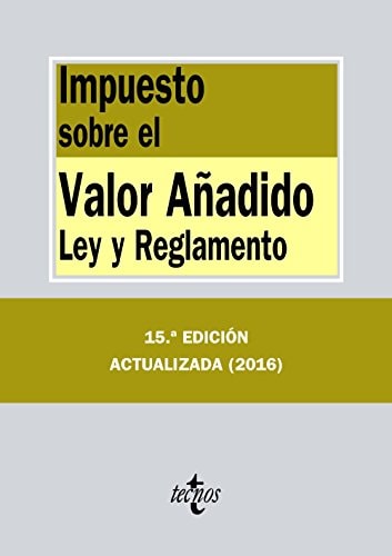 Impuesto sobre el valor añadido ley y reglamento