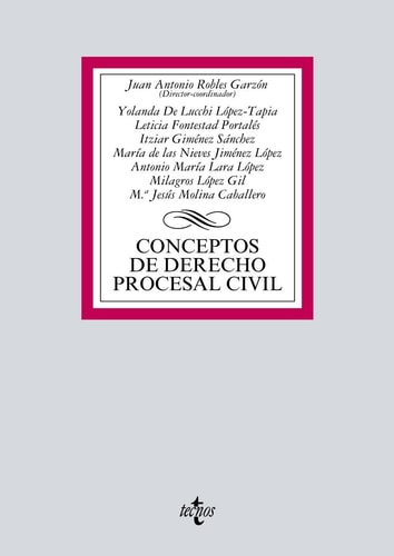 Conceptos de derecho procesal civil