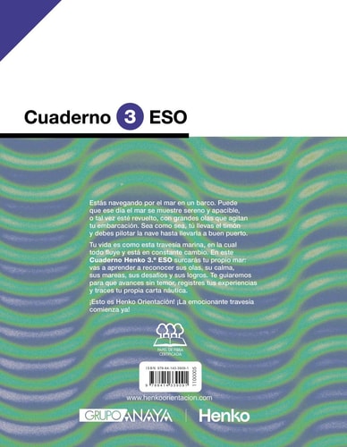 Henko Orientación, 3 ESO, Tus decisiones son únicas Cuaderno