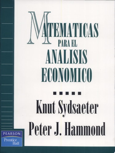 Matemáticas para el análisis económico