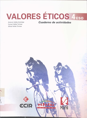 Valores Éticos 4º cuaderno