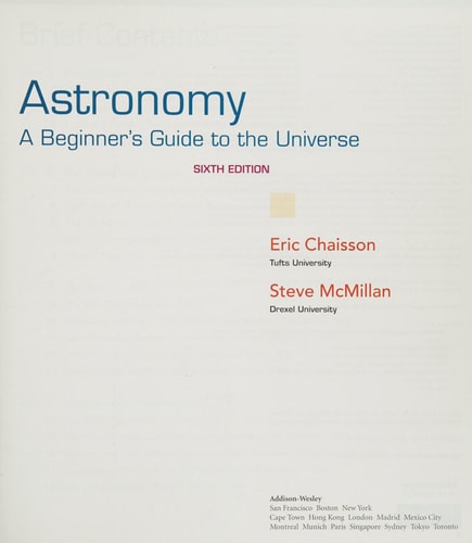 Astronomy A Beginner's Guide to the Universe