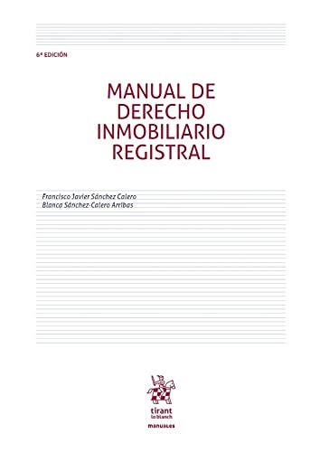 Manual de derecho inmobiliario registral