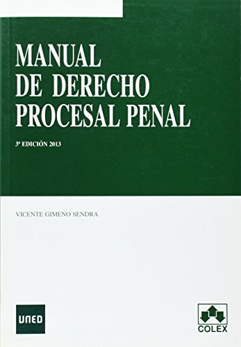 Manual de derecho procesal penal