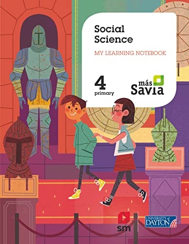 Social science. 4 Primary. Más Savia. My learning Notebook