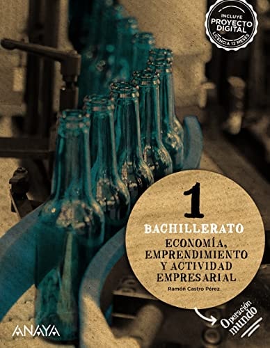 Economía, Emprendimiento y Actividad Empresarial - Anaya