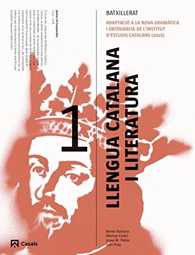 Llengua Catalana I Literatura 1 Batxillerat - Casals