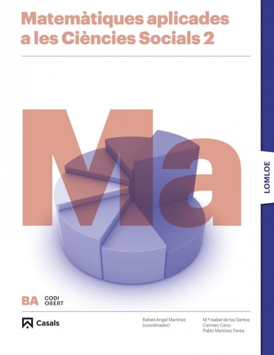 Matemàtiques 2 Ba Ccss Lomloe - Casals