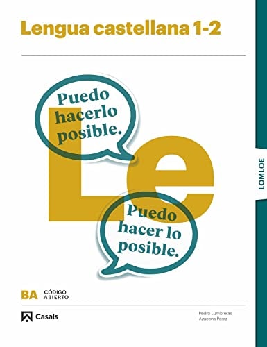 Lengua Castellana 1-2 Ba - Casals