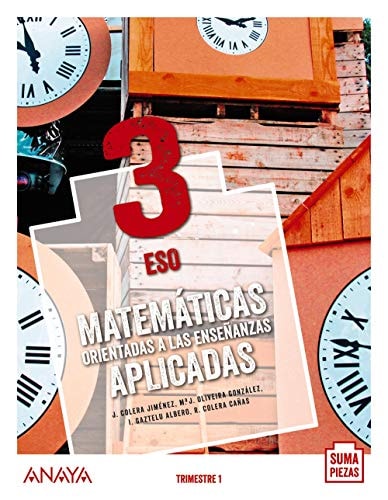 Matemáticas orientadas a las Enseñanzas Aplicadas 3.