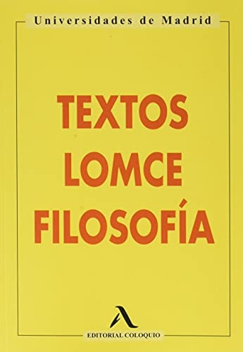 TEXTOS DE LA FILOSOFIA