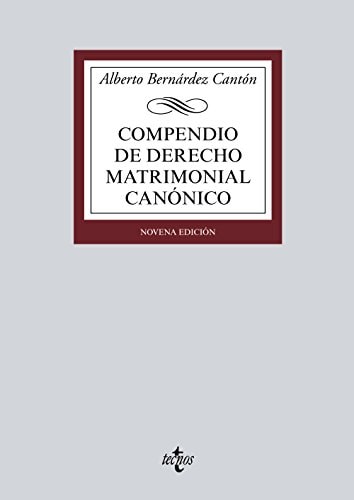 Compendio de derecho matrimonial canónico