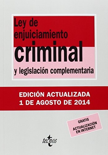 Ley de enjuiciamiento criminal y legislación complementaria
