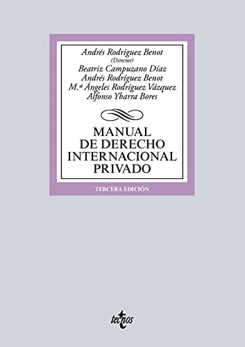 Manual de derecho internacional privado