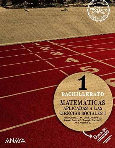 Matemáticas Aplicadas a las Ciencias Sociales - Anaya