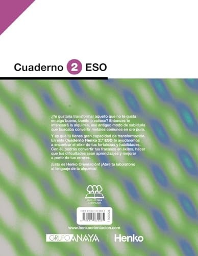 CUADERNO HENKO 2 ESO