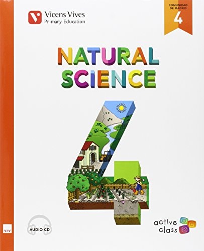 NATURAL SCIENCE 4 MADRID+ CD (ACTIVE CLASS)