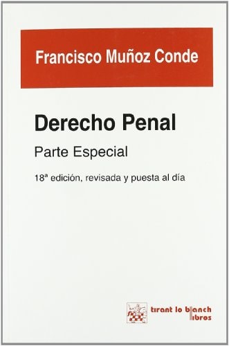 Derecho penal Parte especial 18a Ed.2010