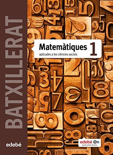 Matemátiques Aplicades A Les Ciéncies Socials - Edebe
